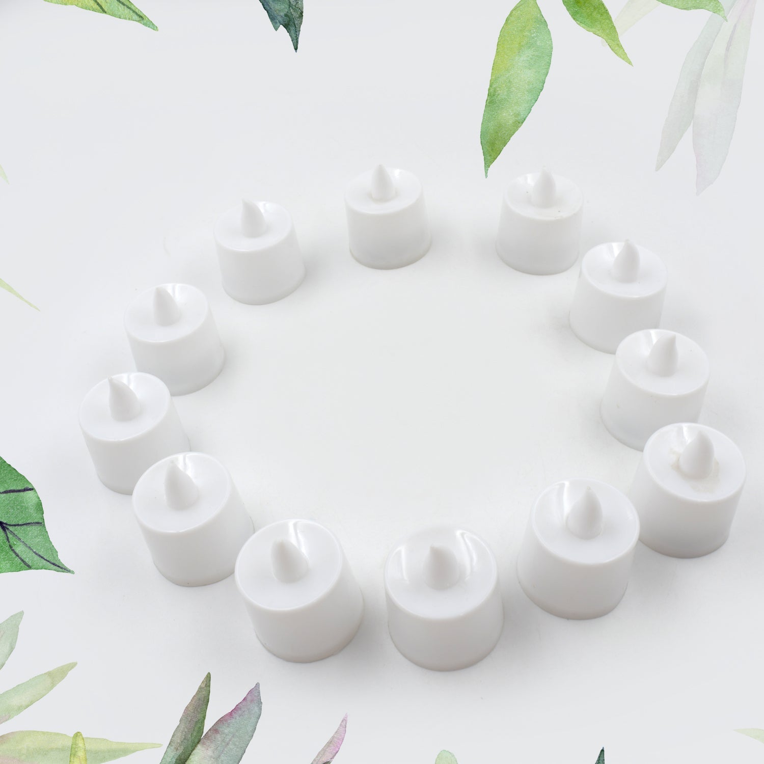 6632A Pink Flameless LED Tealights, Smokeless Plastic Decorative Candles - Led Tea Light Candle For Home Decoration (Pack Of 12pc) ( Diya , Divo , Diva , Deepak , Jyoti) 6632A Pink Flameless LED Tealights, Smokeless Plastic Decorative Candles - Led Tea Light Candle For Home Decoration (Pack Of 12pc) ( Diya , Divo , Diva , Deepak , Jyoti)
